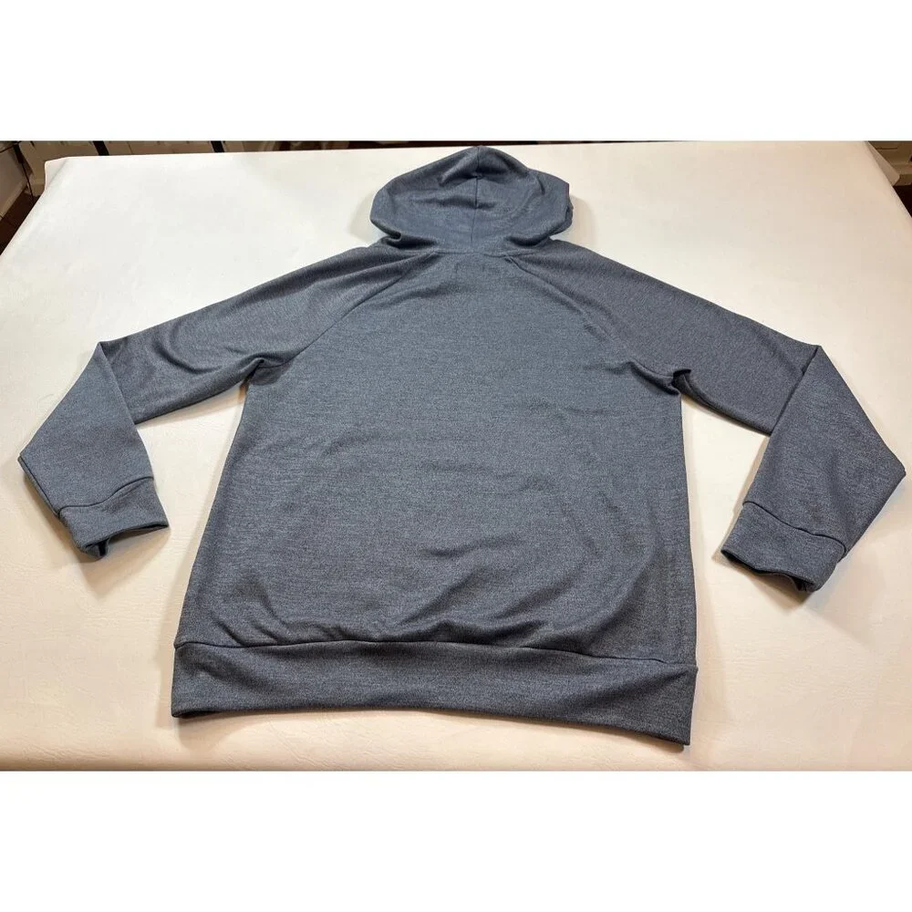 Hurley Men’s Gray Pullover Hoodie Size M Modern Fit Athleisure Style (F302)